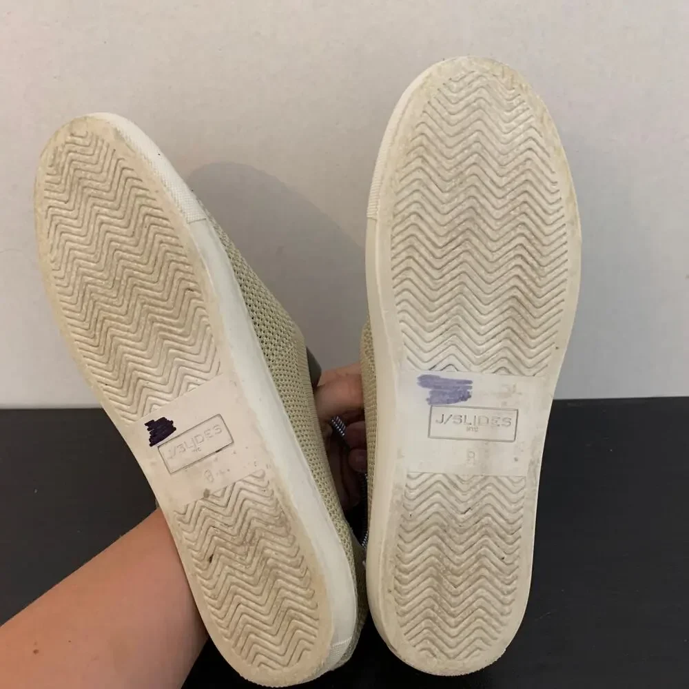 J/Slides Carol Tan Knit Slip On Sneaker